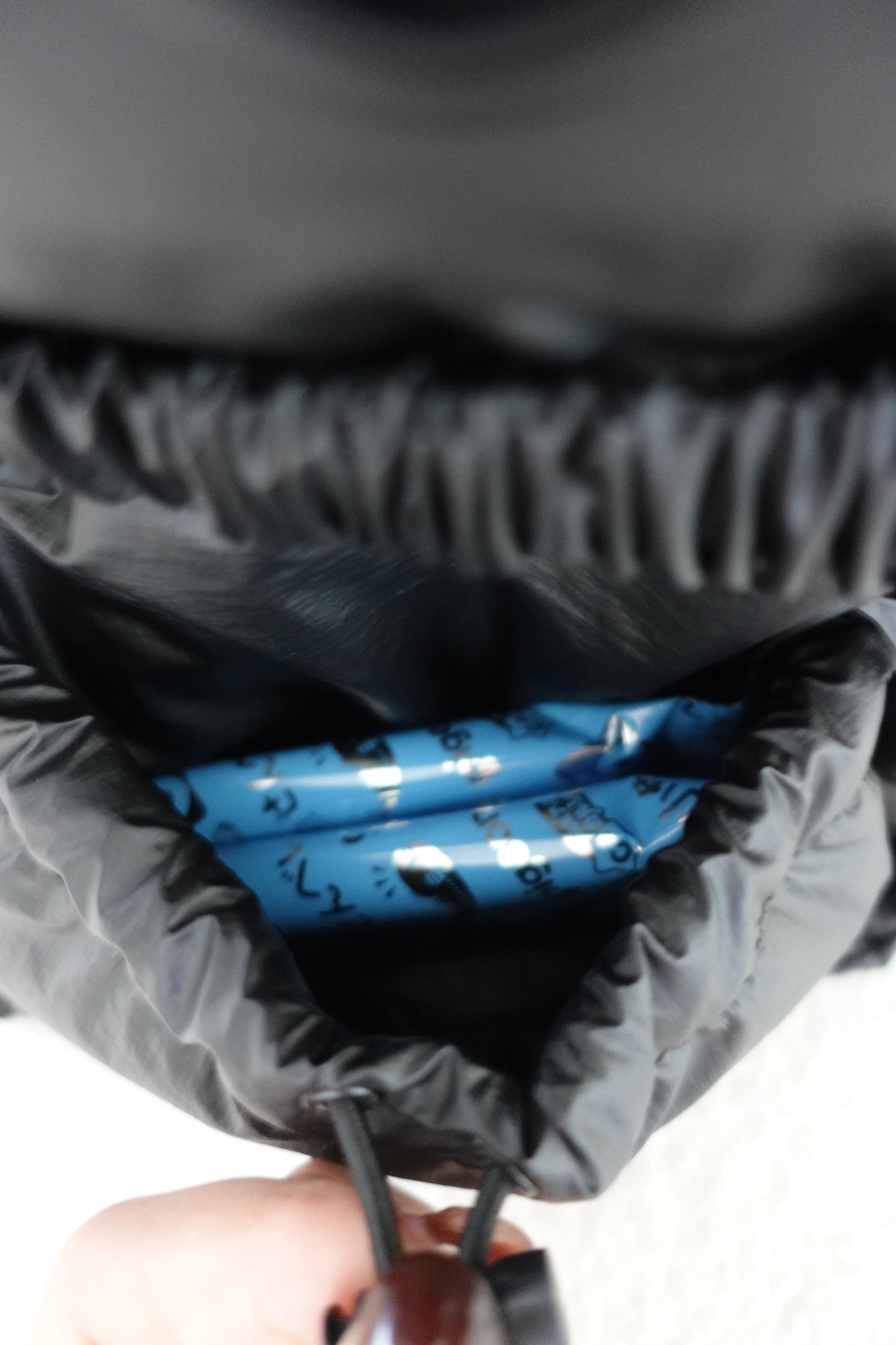 [予約販売]Large quilting bag / Pearl White