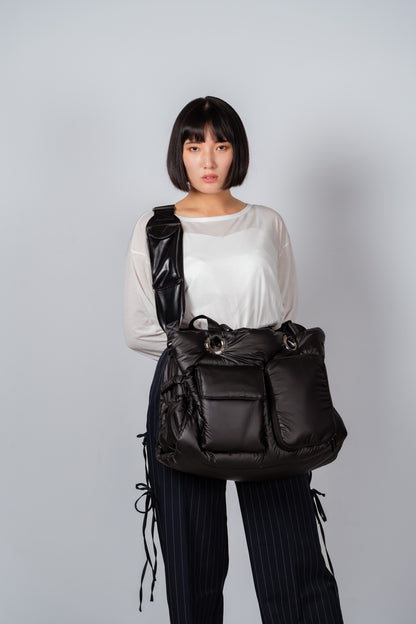 Leather pocket shoulder（Large bag用）