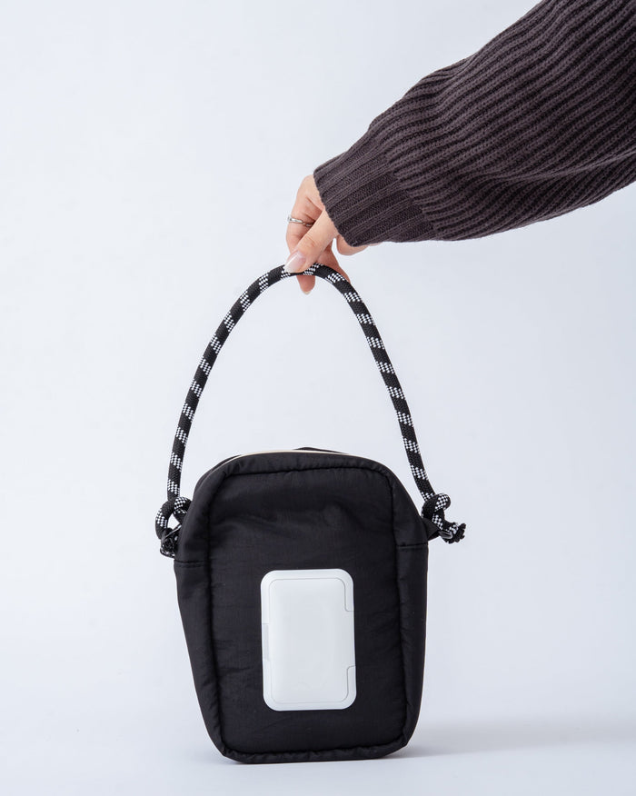 Vertical diaper pouch