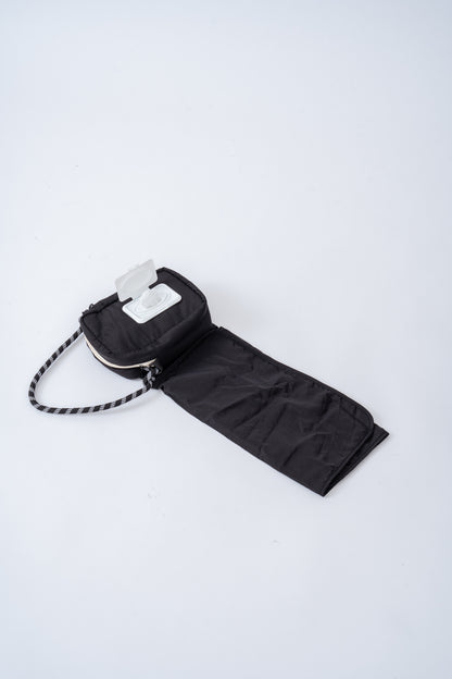 Vertical diaper pouch