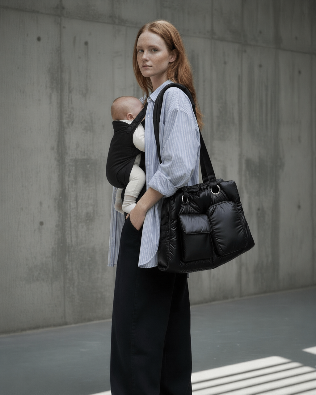 Cross quilt bag / Black – RICH RAISE Cross quilt bag / Black – RICH RAISE