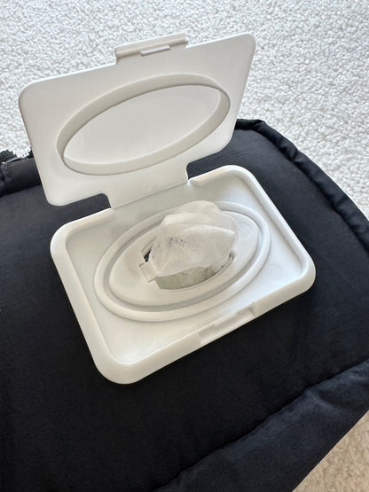 Vertical diaper pouch