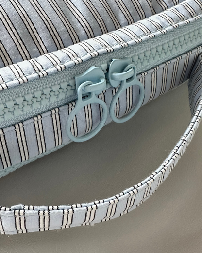 Stripe diaper pouch